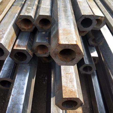 宁波六角钢管车间现货